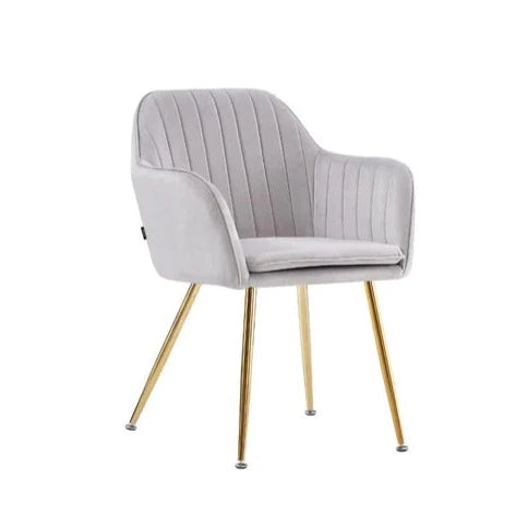 Chaise Kanvas/Doré Lot de 2