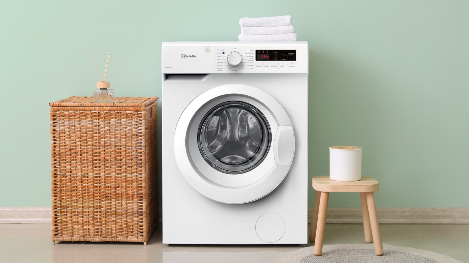 Lave Linge Vedette 7kg LFV174W