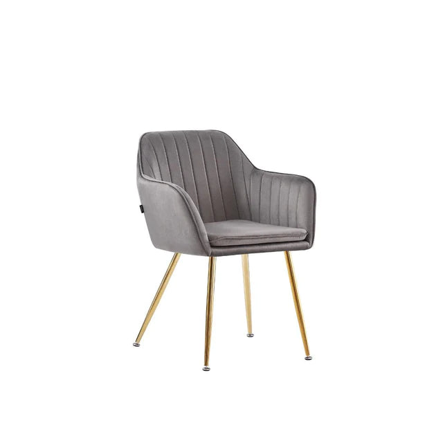 Chaise Kanvas/Doré Lot de 2