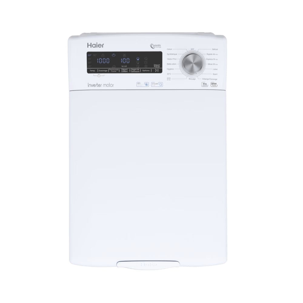 Lave linge Top Haier 6kg RTXSG 26TME/1-47
