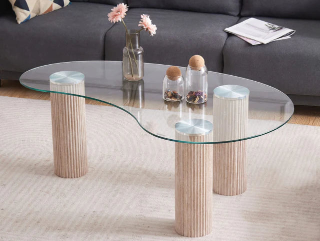 Table basse Pylone Transparent