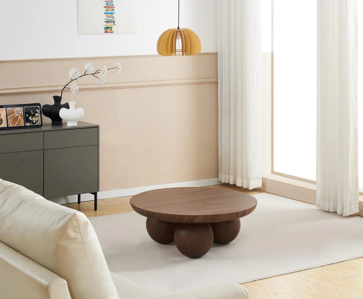 Table basse Ball Noyer