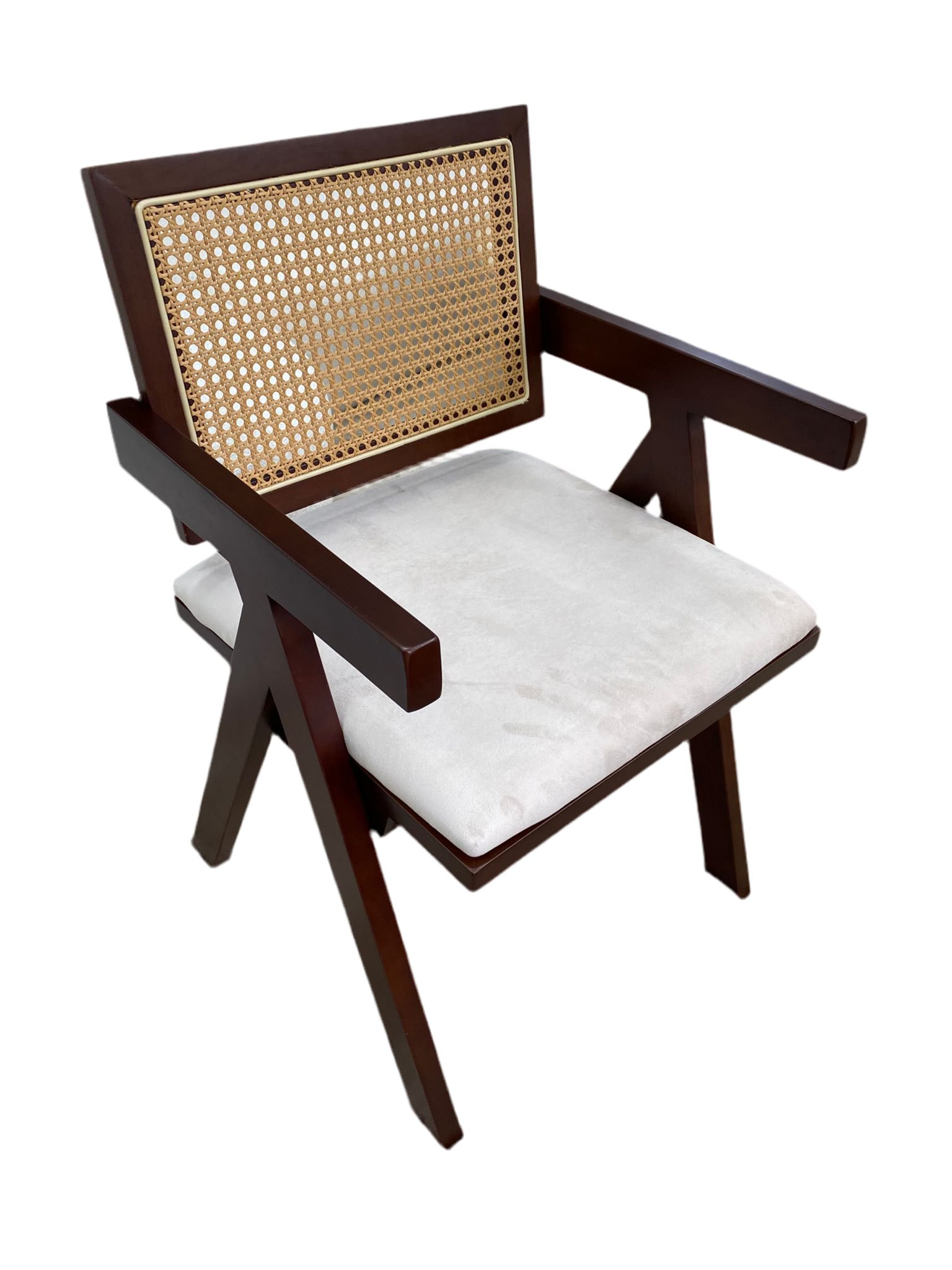 Chaise Rotina Noyer / Lot de 4