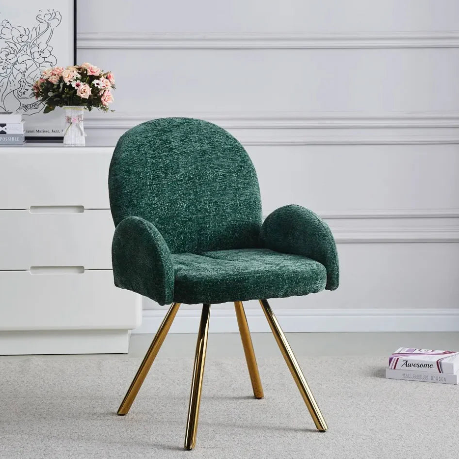 Chaise Mimi/Doré Lot de 2