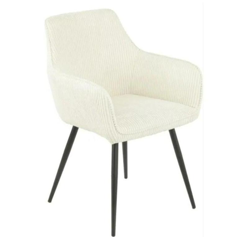 Chaise côtelé Country/ Lot de 2