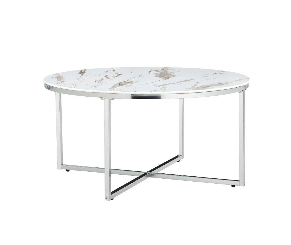 Table basse Lorie/Chrome