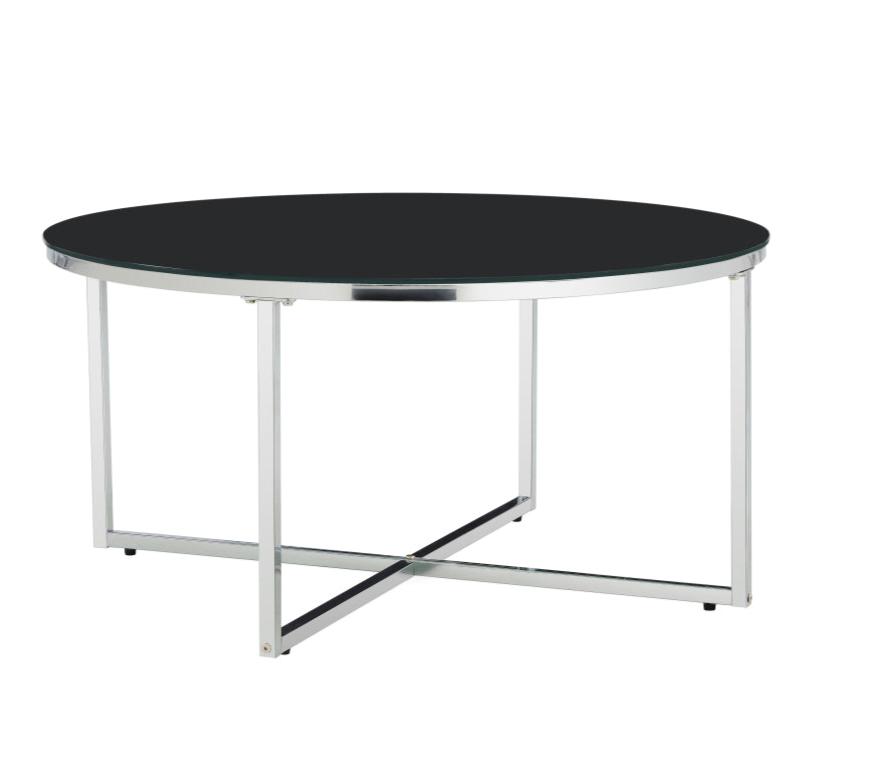 Table basse Lorie/Chrome