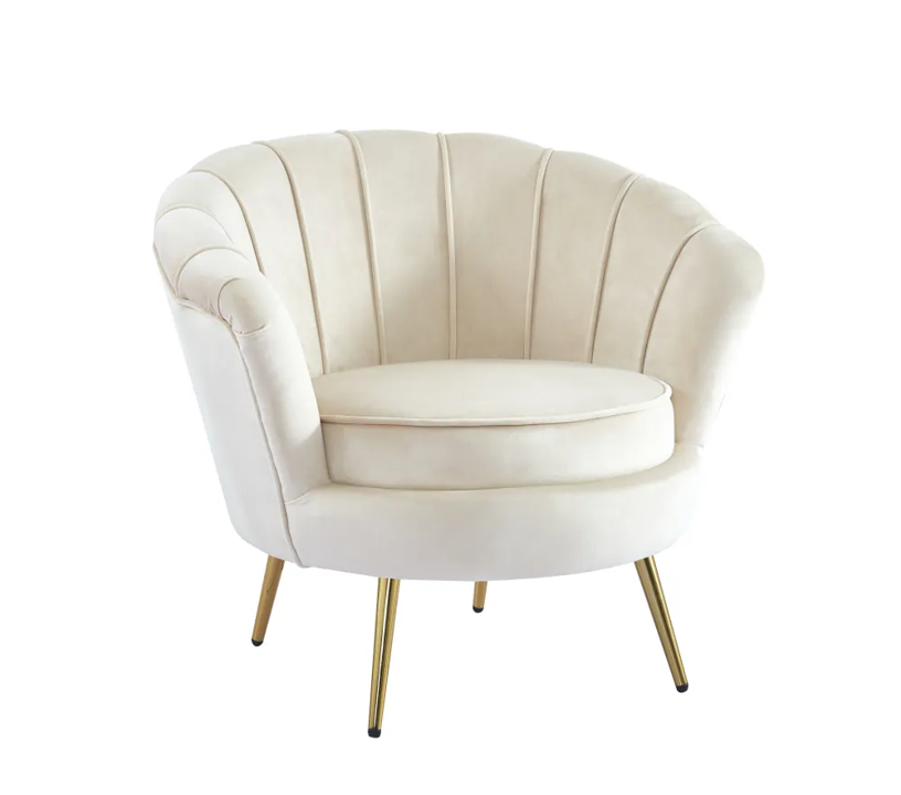 Fauteuil Nymphéa/Doré