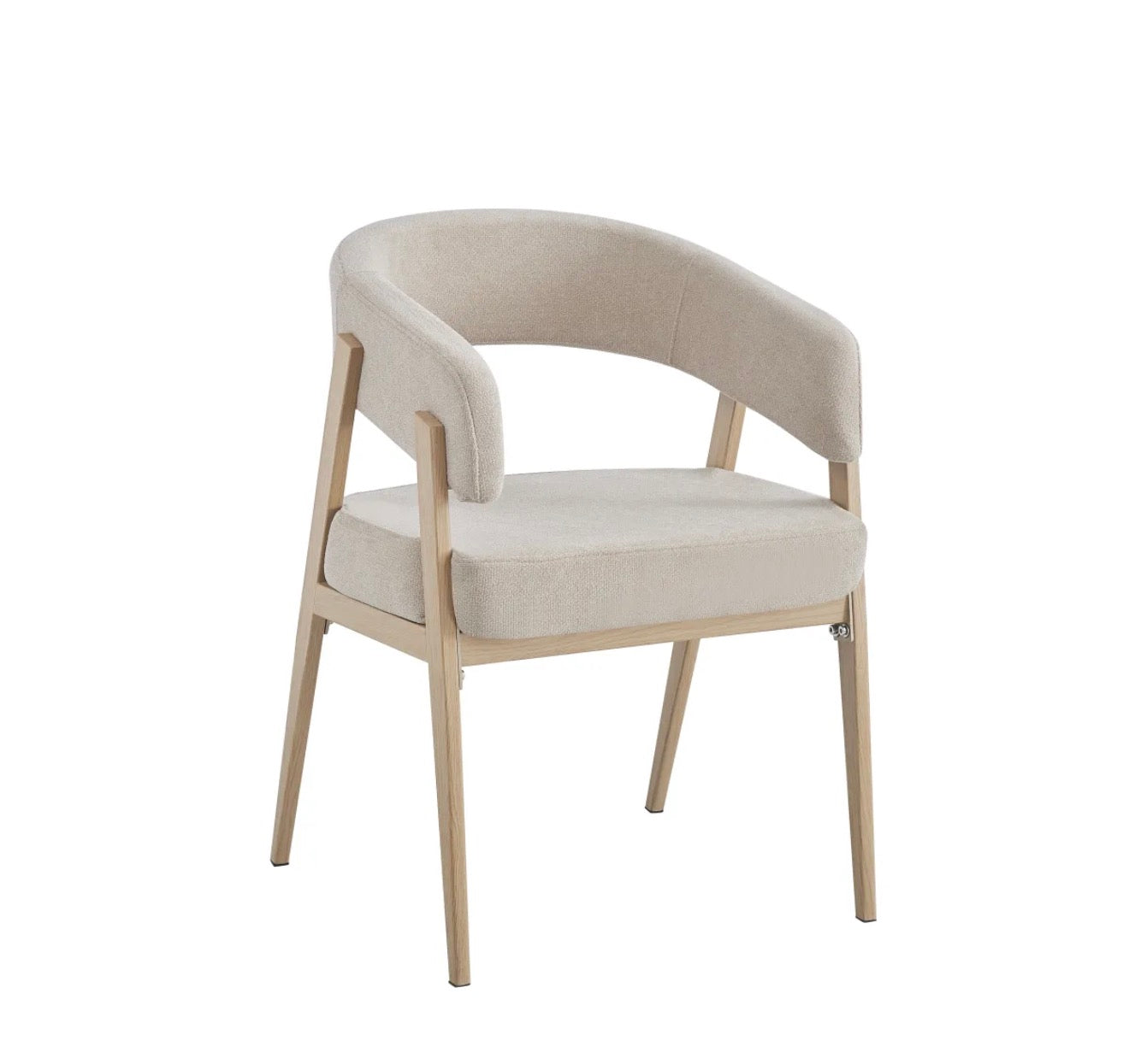 Chaise Alicia Grain Chêne / Lot de 2