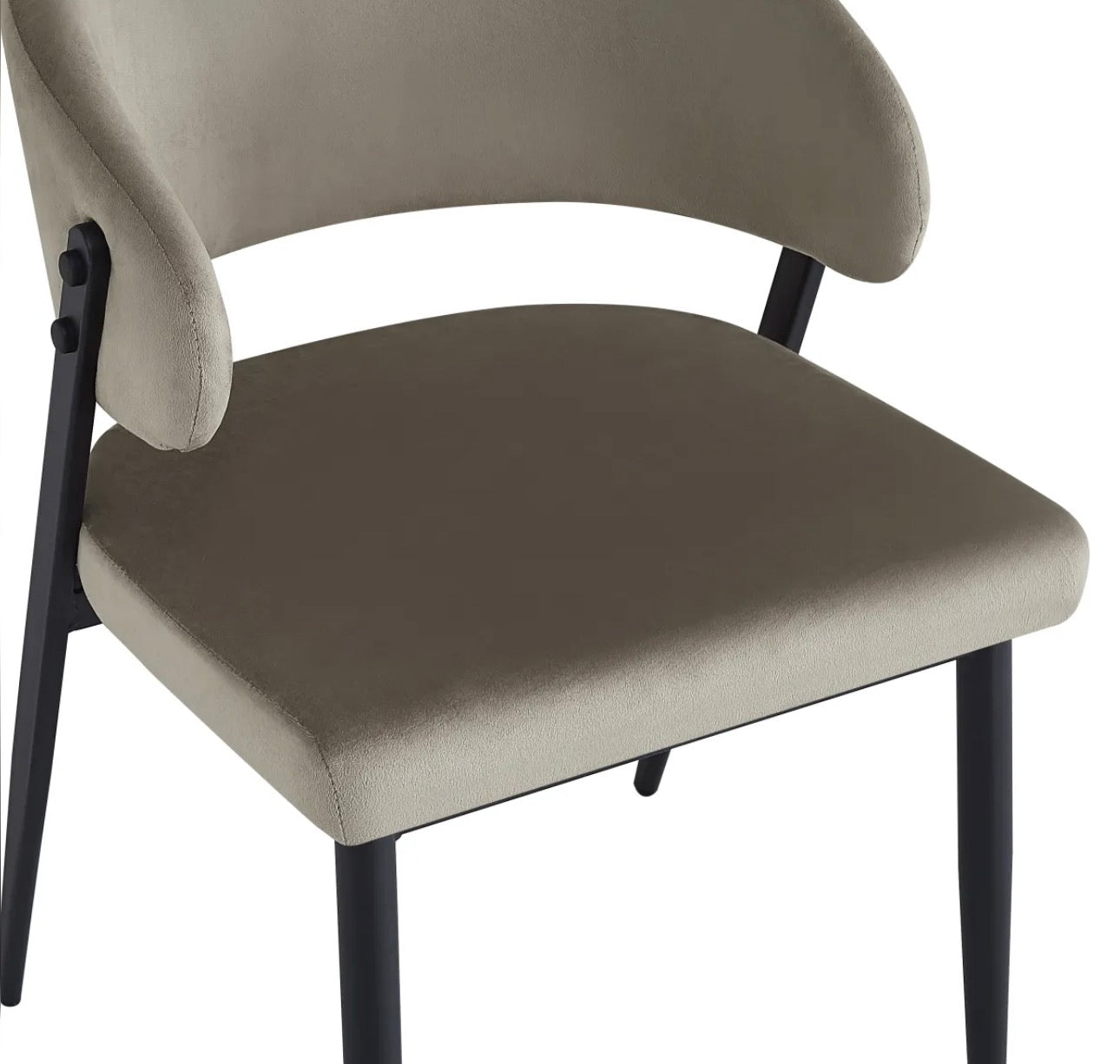 Chaise Lamia Taupe / Lot de 4