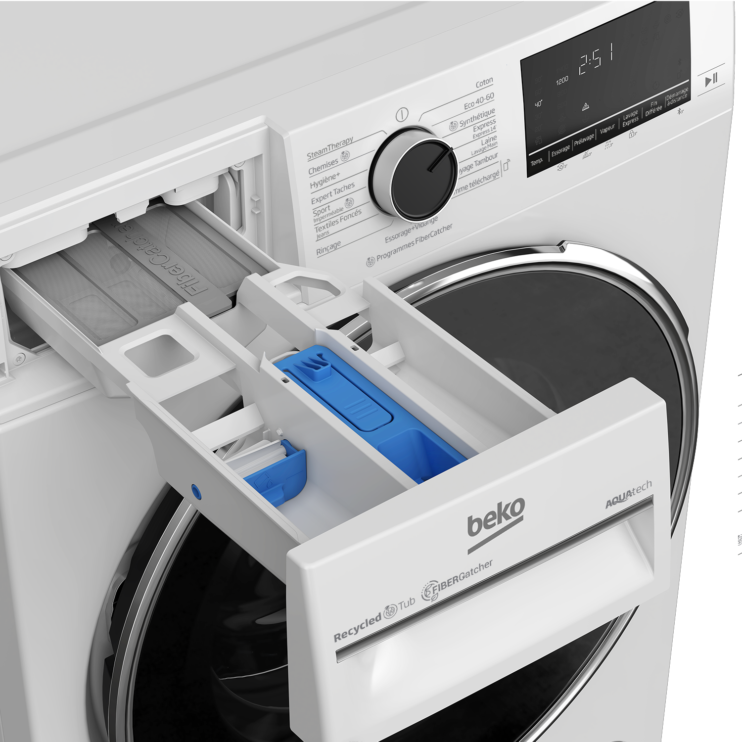 Lave Linge Beko 10kg B5WFT510419W