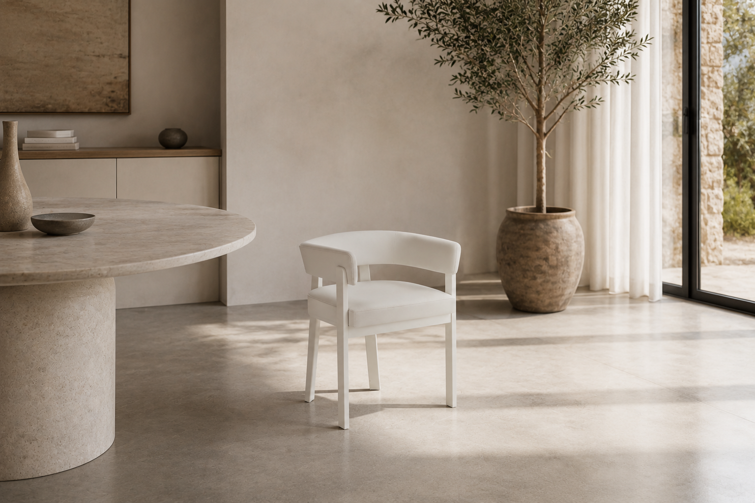 Chaise Alia Blanc