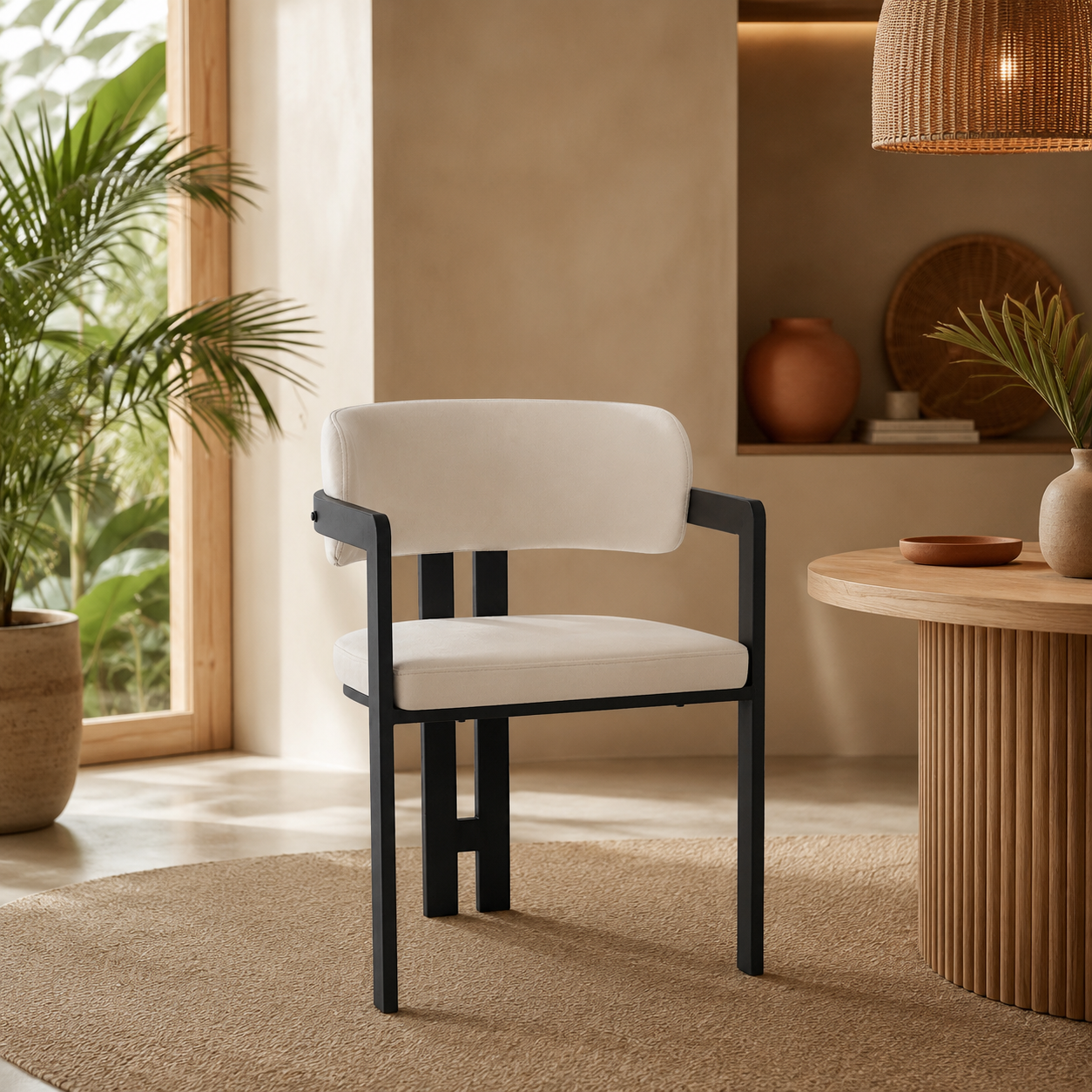 Chaise Mellow Noir