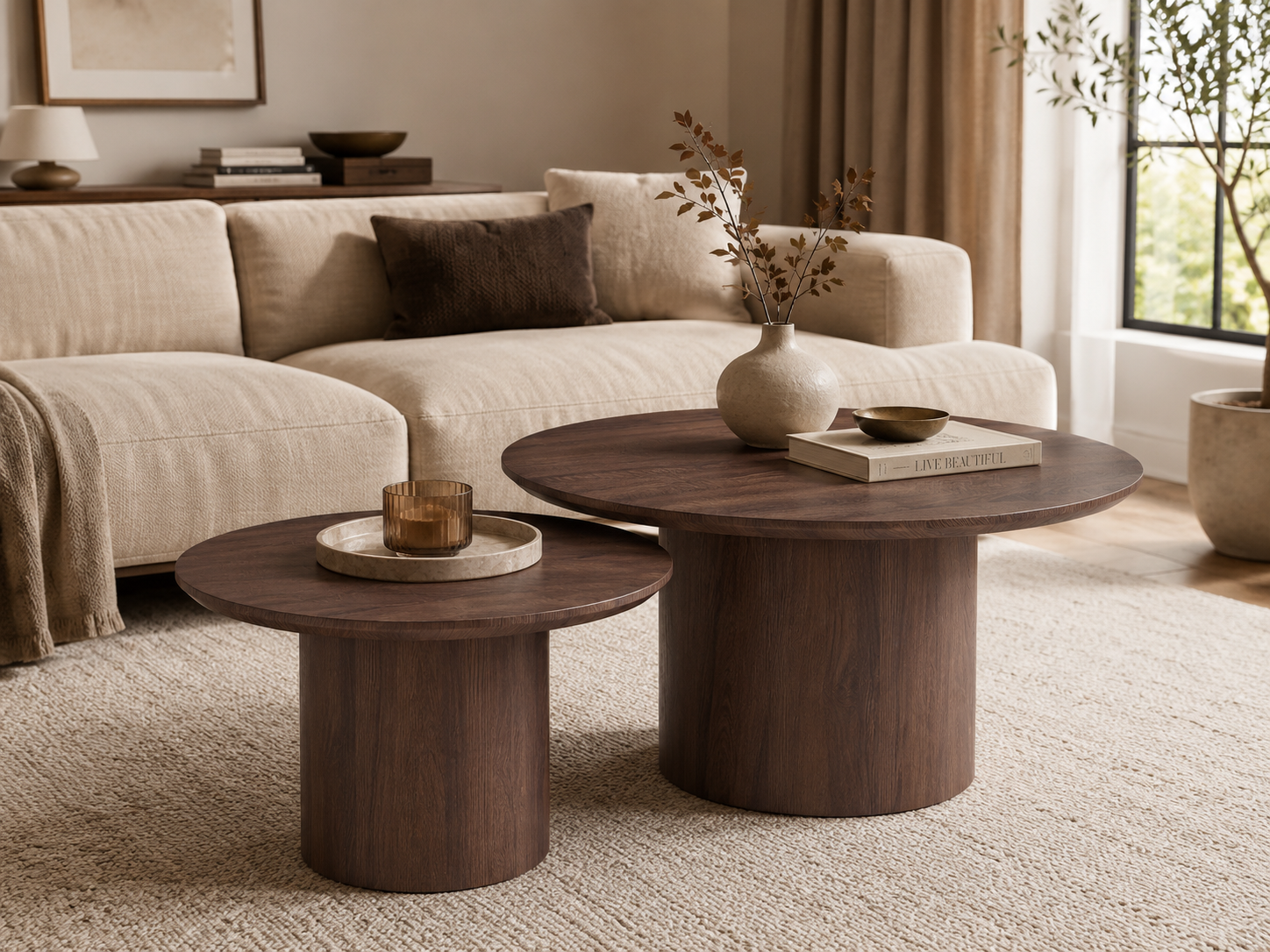 Table basse Cercle