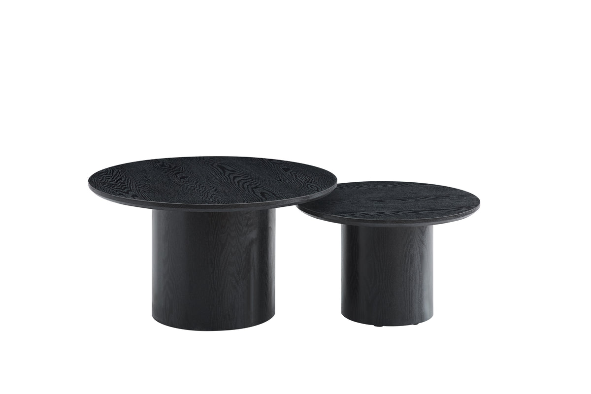 Table basse Cercle noir
