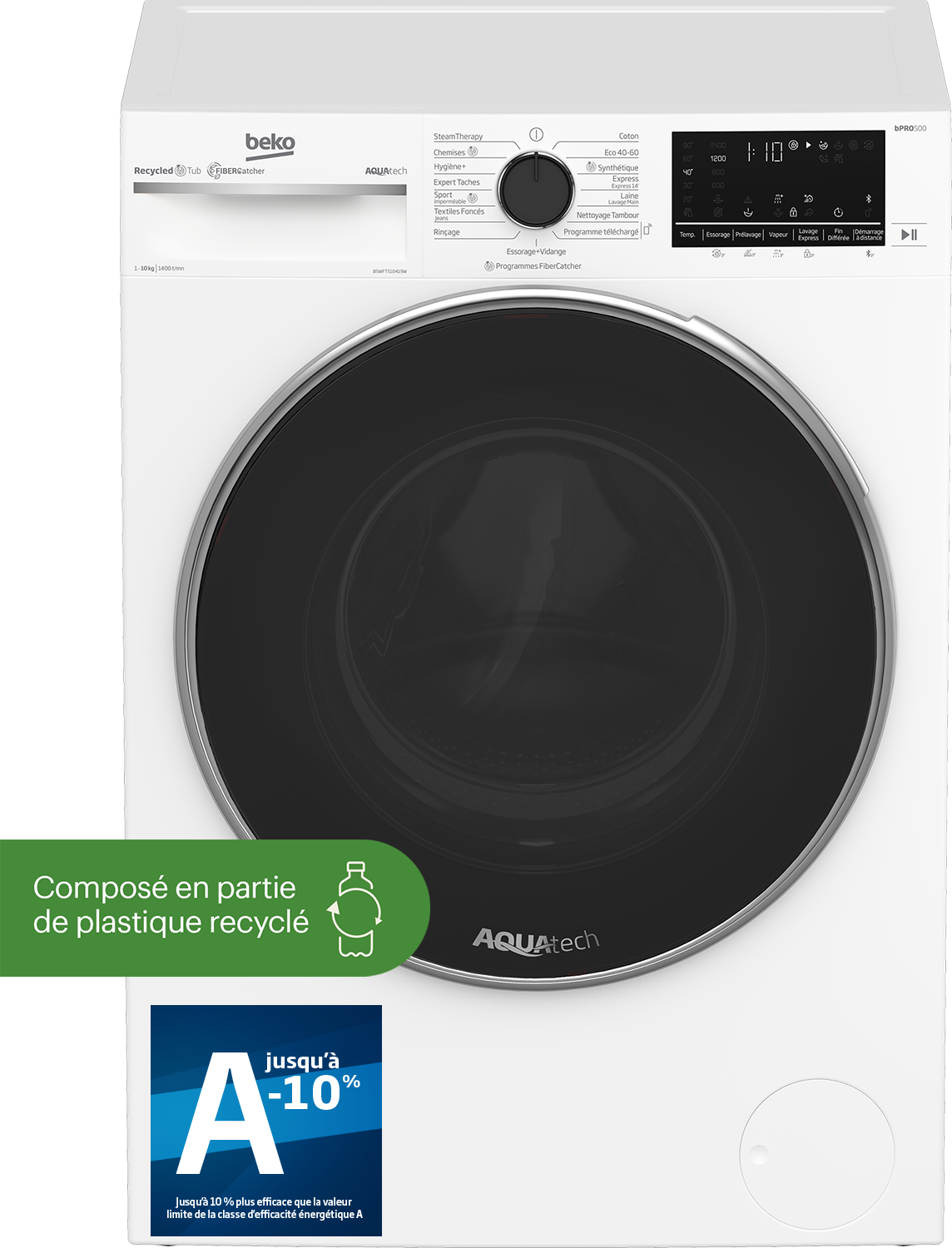 Lave Linge Beko 10kg B5WFT510419W