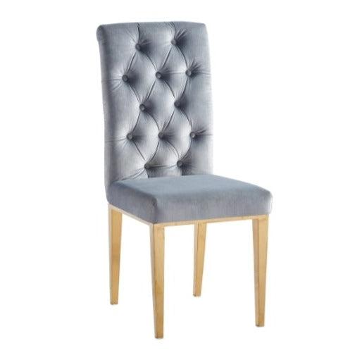 Chaise Nevada/Doré Lot de 2