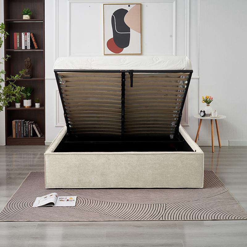 Lit Coffre Olivia Beige