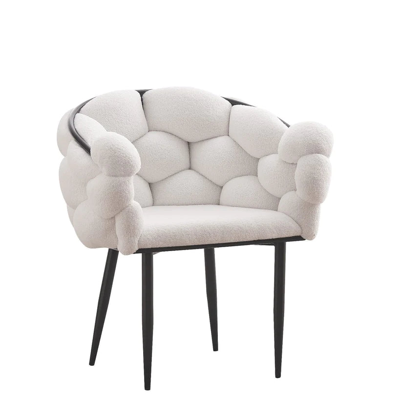 Chaise Ballon/Noir Lot de 2