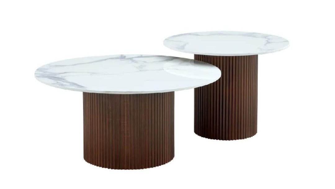 Table basse Gigogne Mina/Marbre