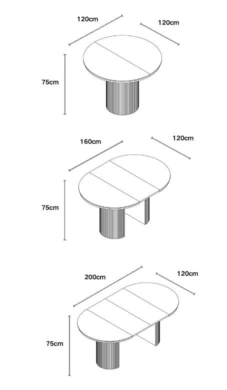 Table Extensible Sienna