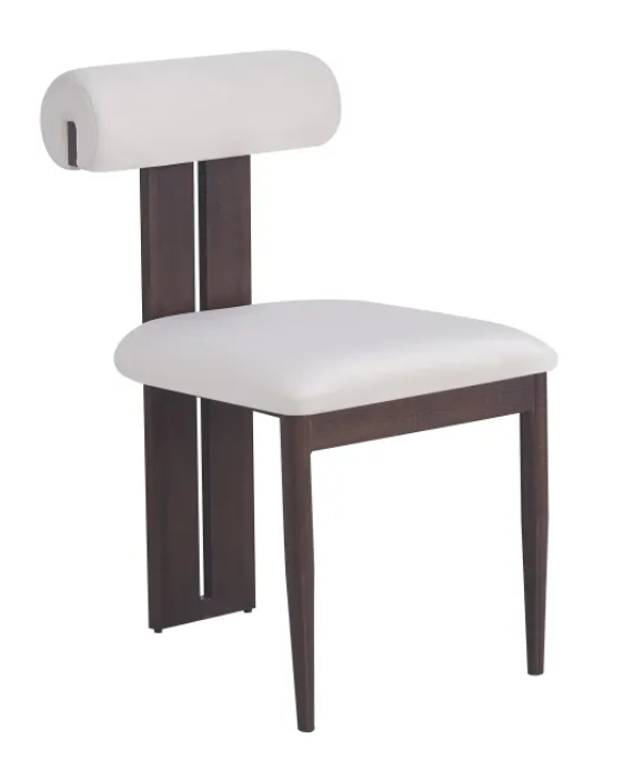 Chaise Tifanny Noyer / Lot de 2