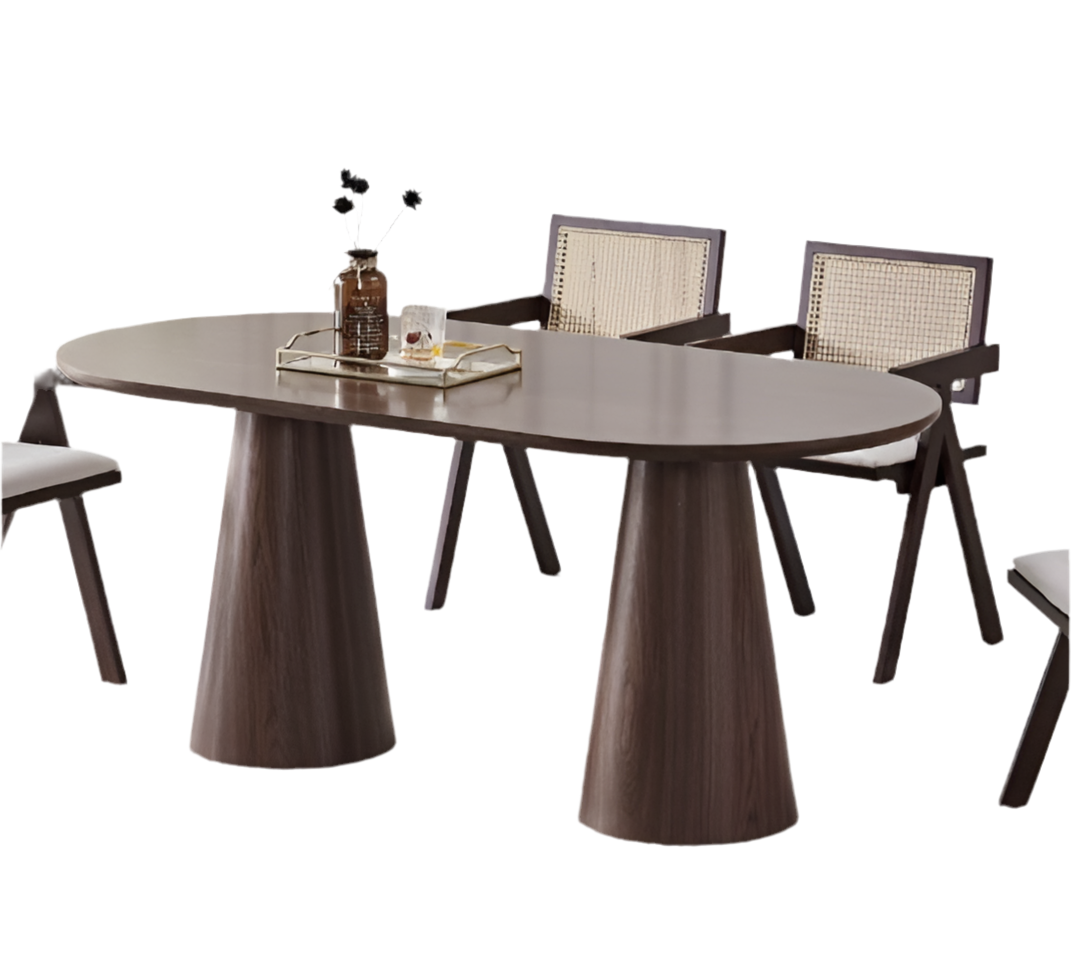 Table repas Iconic Noyer