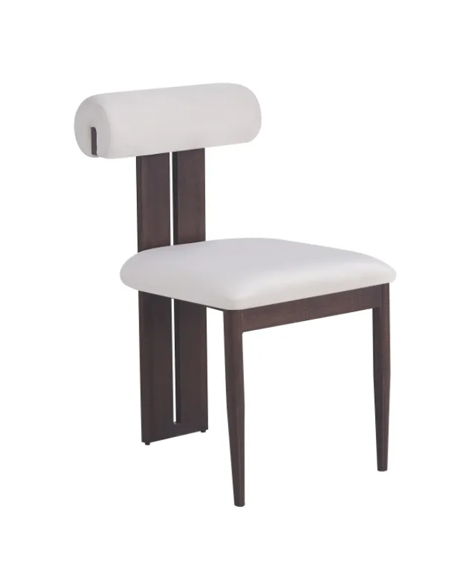 Chaise Tifanny Noyer / Lot de 2