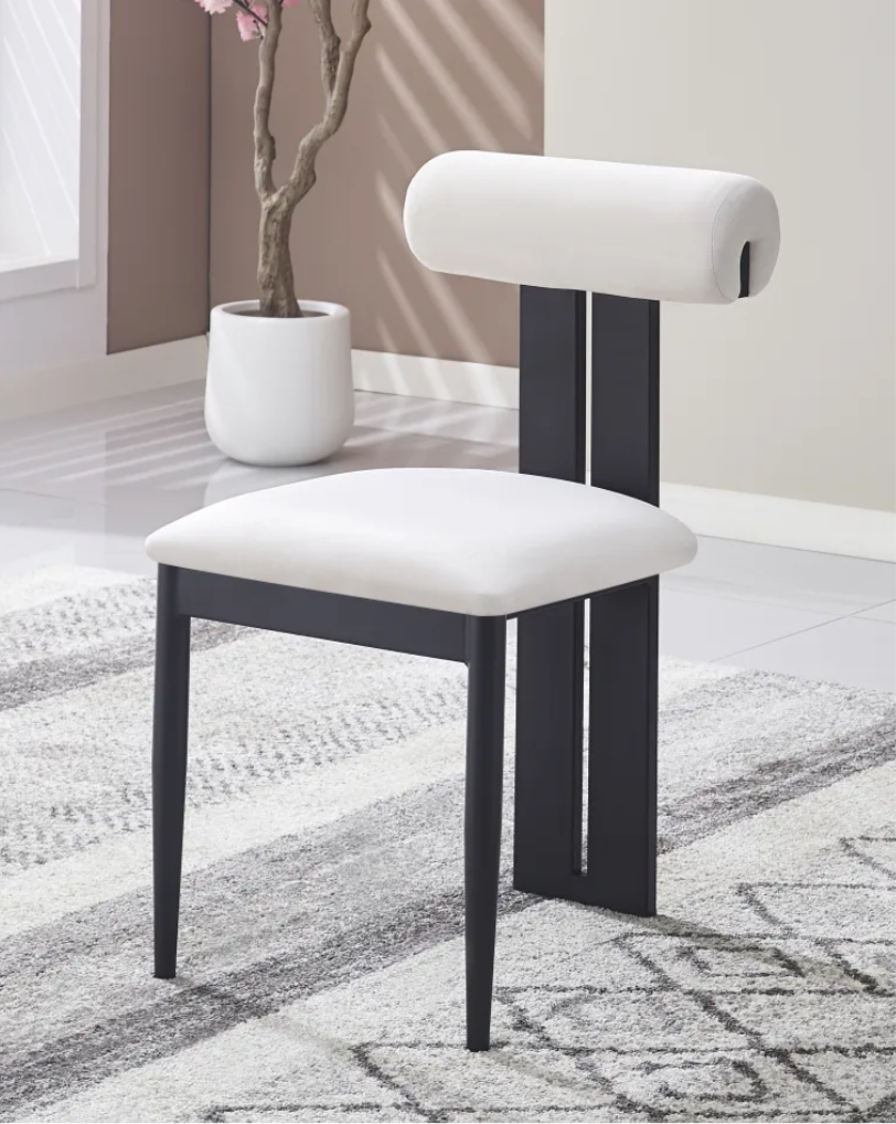 Chaise Tiffany Noir / Lot de 2