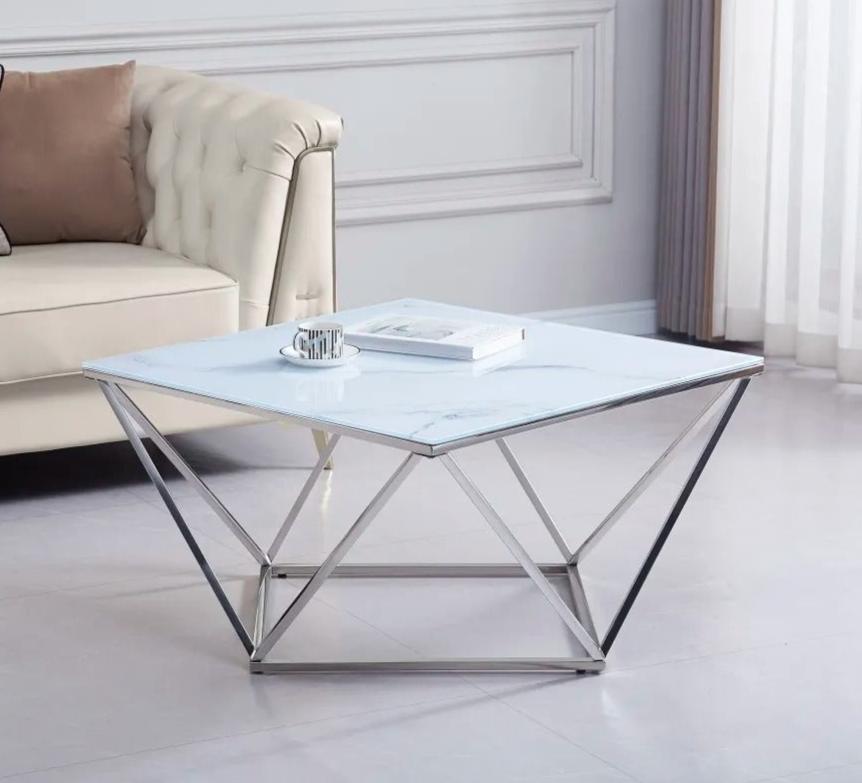 Table basse Alina/Chrome