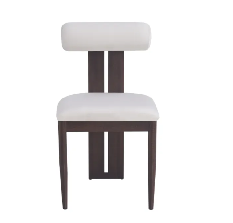 Chaise Tifanny Noyer / Lot de 2