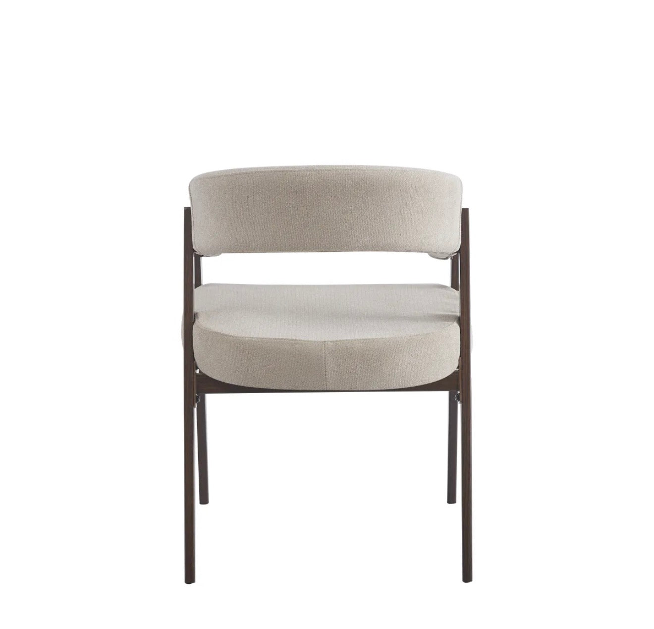 Chaise Alicia Grain Moka Noyer / Lot de 2