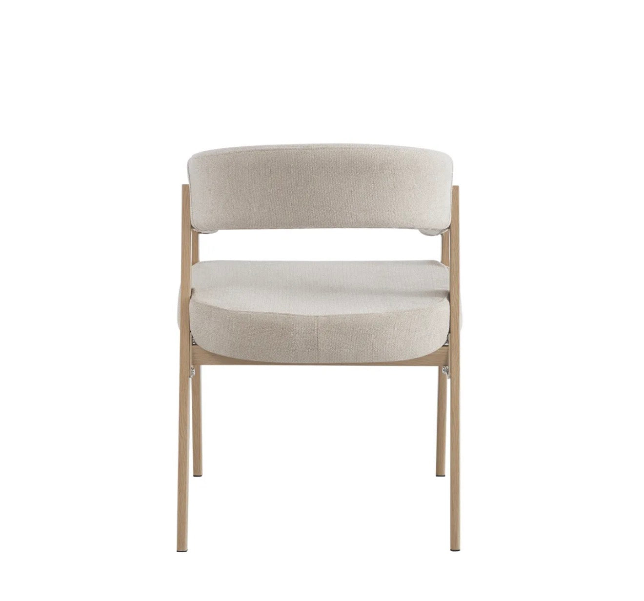 Chaise Alicia Grain Chêne / Lot de 2