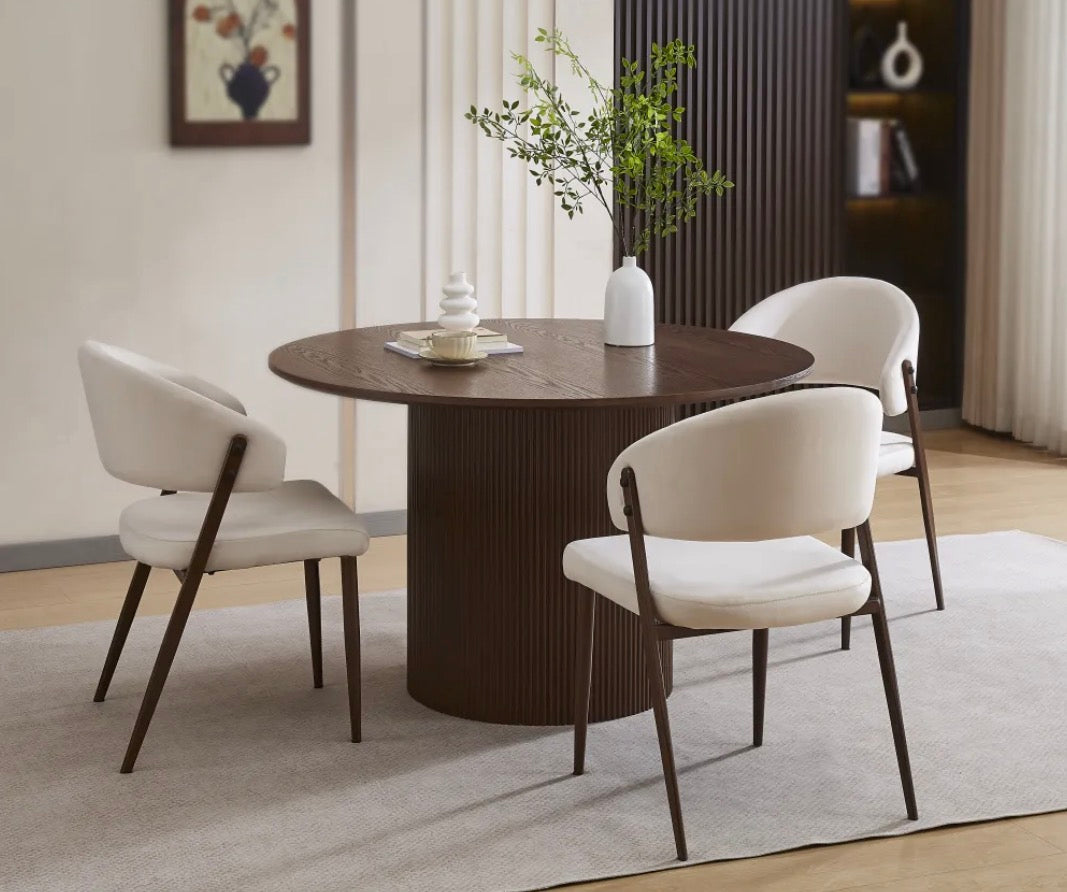 Chaise Lamia Beige / Lot de 4