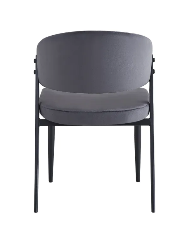 Chaise Lamia Gris / Lot de 4