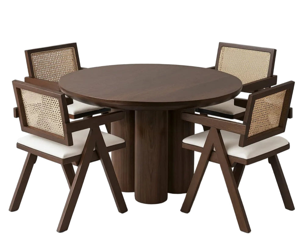 Table repas Maya Noyer