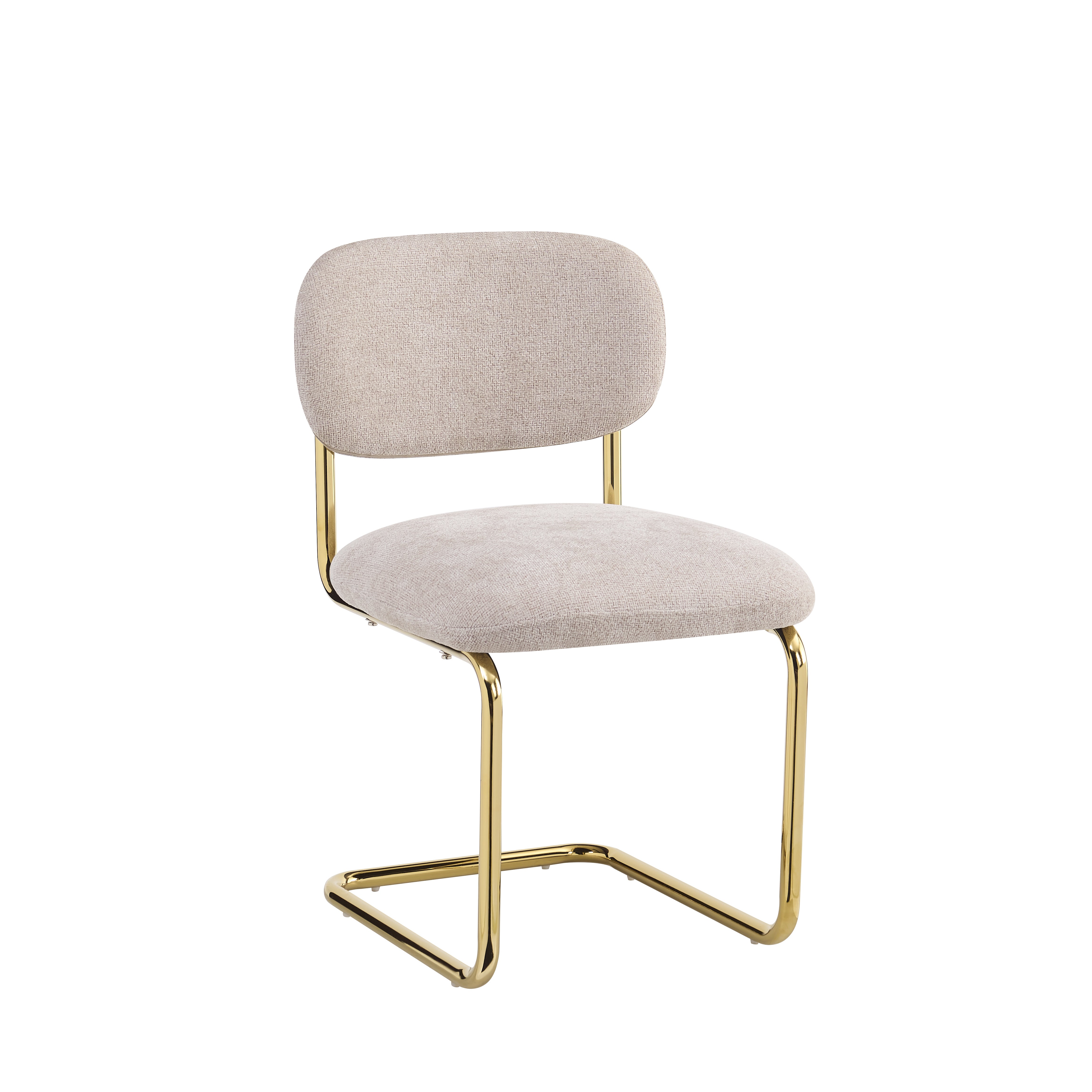 Chaise Arc Marron glacé / Lot de 4