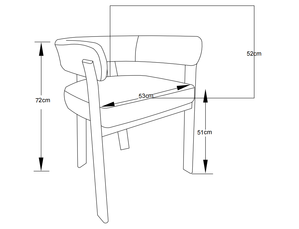 Chaise Alia Blanc