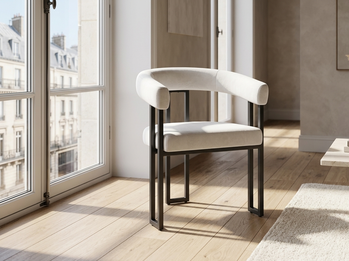 Chaise Naia Latte / Lot de 4