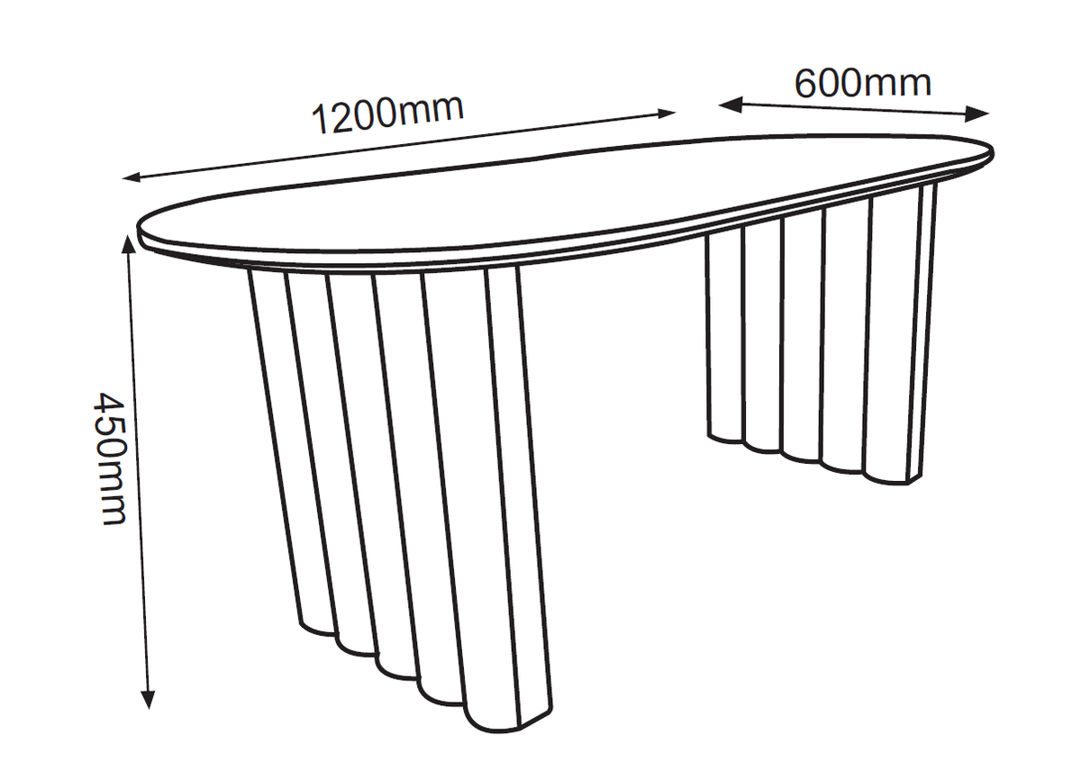 Table basse Rome