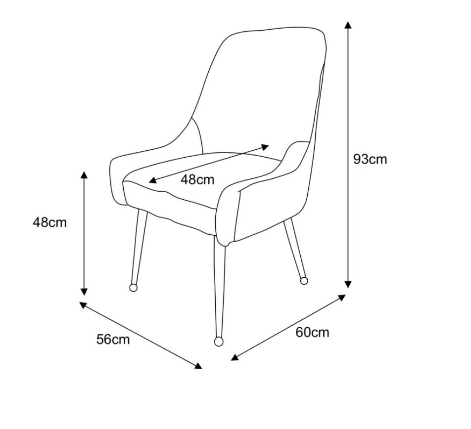 Chaise Luxury / Lot de 2