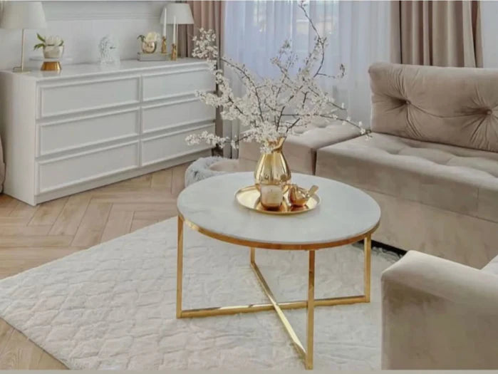 Table basse Lorie Doré