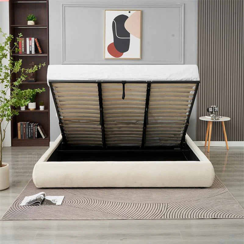 Lit Coffre Baby Chenille