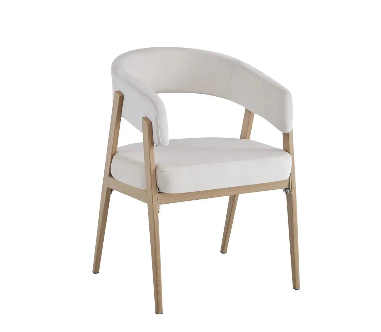 Chaise Alicia Velours / Lot de 2