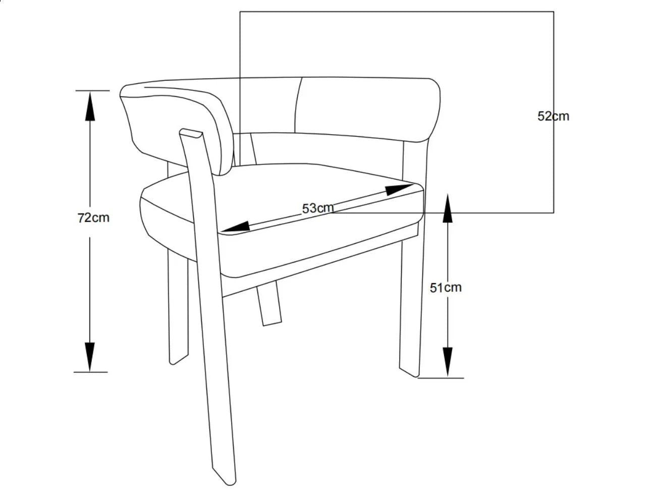 Chaises Alia / Lot de 2