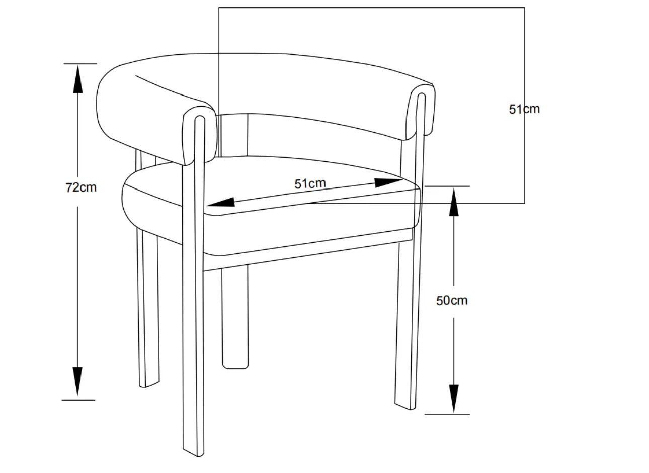 Chaise Vaiana / Lot de 2