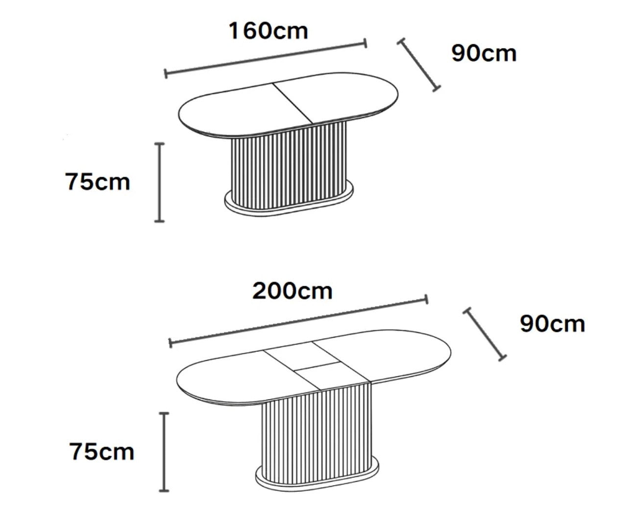 Table à manger Extensible Loka