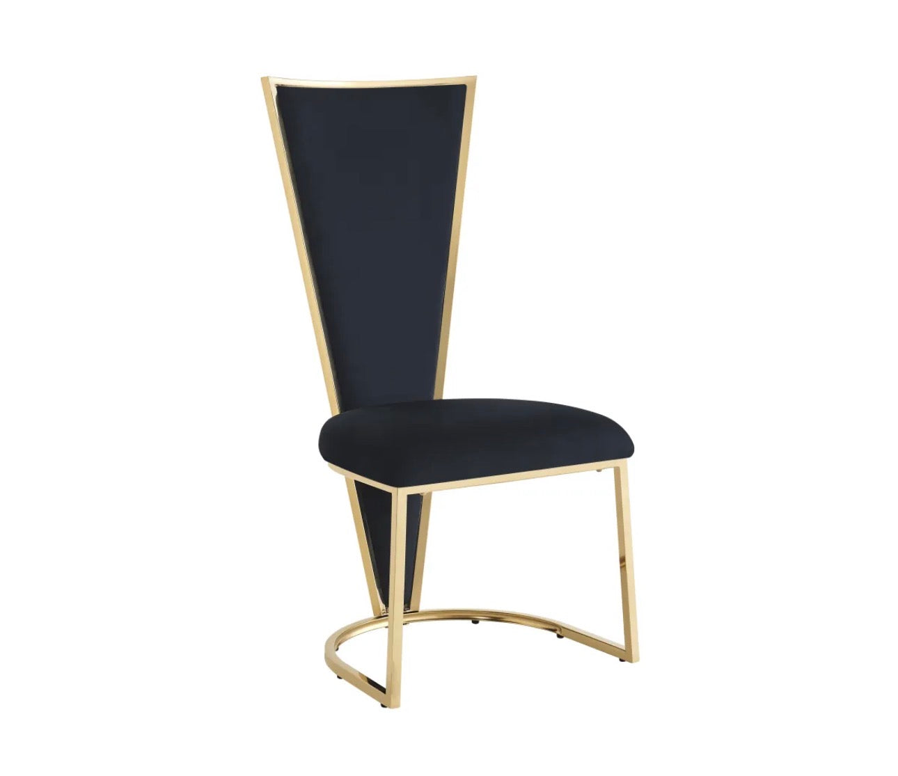 Chaise Melissa / Or Lot de 2