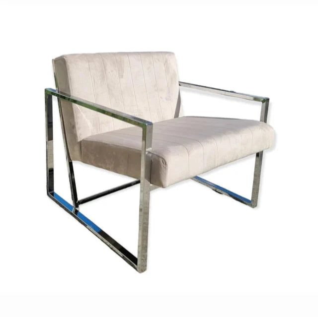 Fauteuil Keny/Chrome