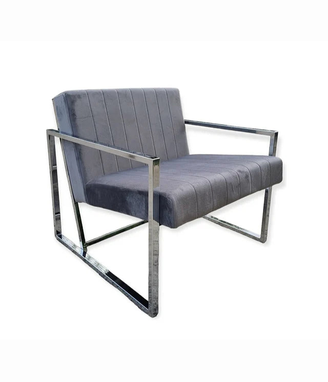 Fauteuil Keny/Chrome